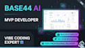 build lovable ai app or fix base44 bug via vibe coding mvp