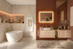 design modern bathroom cabinet 3d realistics closet design and sanity layout