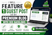 publish your guest post on my premium lifestyle website