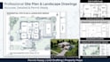 create cad site plan property map and landscape drawings