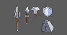 make pixel art icons, items, and UI for your video game