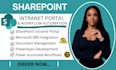 create sharepoint intranet portal, microsoft, power automate, powershell