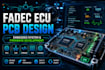 design fadec ecu pcb, develop embedded systems, mcu firmware, avionics hardware