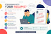 professionally review, refine and optimize your resume CV