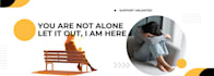 talk without judgement you are not alone