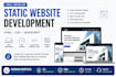 develop a custom responsive website using HTML CSS javascript PHP laravel