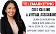 your b2b cold calling, telemarketing appointment setting virtual assistant sales