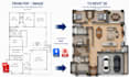 convert PDF, image to revit and autocad