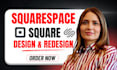 squarespace website design square online store redesign squarespace development