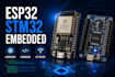 develop esp32 stm32 embedded hardware and firmware