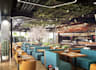 renovate your restaurant interior to modern,cafe design,lounge,3d kitchen render