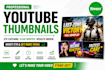 eye catching youtube thumbnails, make pro thumbnail