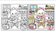 create adorable cozy coloring pages for amazon KDP