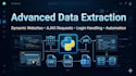 do web scraping, data extraction, and automation using python