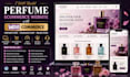 build perfume ecommerce website with woocommerce, perfume store design wordpress
