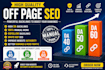do off page SEO to increase da 40 da 50 da 60