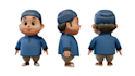 create cartoon style 3d character models and rigs