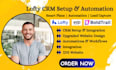 set up lofty crm lofty website design lofty website redesign lofty smart plan