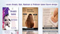 professional salon flyer design
