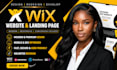 design wix website wix website development wix landing page wix website redesign
