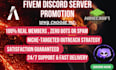 do fivem server promotion, discord server optimization, discord server promotion