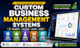 develop erp, CRM, hrm, payroll, pos, and cms business management systems
