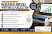 backdate, write and publish research article in google scholar indexed journal