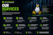 manage linux server administration hosting setup and troubleshooting