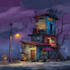 create 2d game environment concept art and illustration