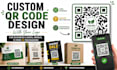 create custom qr code design with your logo