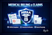 provide medical billing insurance verification and hipaa secure claim support
