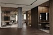 visualize commercial interior,reception lounge, 3d layout plan,presentation area