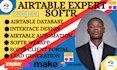 airtable database airtable automation crm softr webapp softr client portal