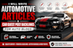 write automotive articles and car guest post backlinks for auto blogs