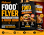 design food flyer restaurant flyer and poster design