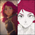 draw a character in manga style