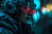 draw cyberpunk character art
