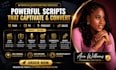 write film, TV, podcast, and commercial scripts that captivate and convert