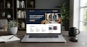 create a modern mobile friendly business website