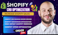 conversion rate optimization SEO audit for shopify dropshipping store sales