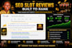 write high quality slots and igaming review SEO articles