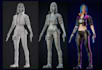 stylized 3d character modeling pbr textures unity 3d game character design