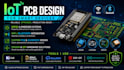 design iot pcb design for smart devices esp32, wifi and bluetooth