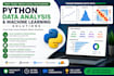 do python data analysis, pandas and machine learning projects