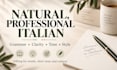 proofread and edit italian emails, documents and ai generated texts