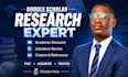 write and publish article on google scholar indexed journal, backdate citations
