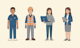 create custom 2d animated explainer video and motion graphics