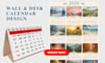 design custom planners, diaries, notebooks, journals wall or desk calendars