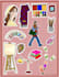 create themed digital sticker designs for you