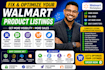 fix and optimize your walmart product listings SEO